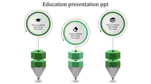 education presentation ppt-education presentation ppt-3-green